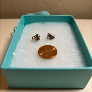 Tiffany & Co. Silver Heart Earrings
